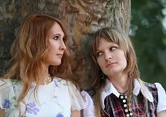 Olena Voinarovska (links) and Olga Pulatova