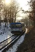 Trein nabij Vrbičany