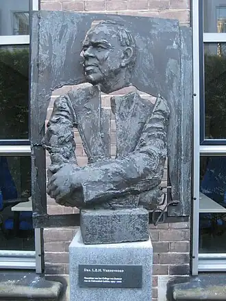 Reliëf van Vredevoogd in Leiden