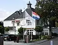 Oude deel van het restaurant 'De Nederlanden', lijstgevel