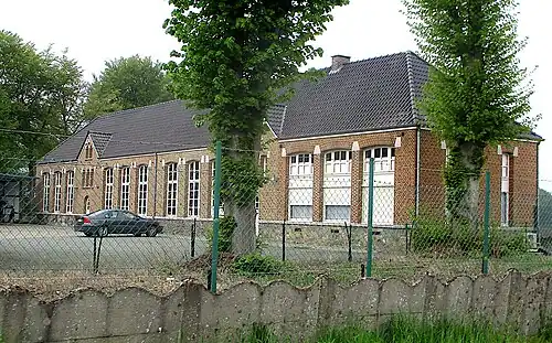 Vroegere school van Solt gebouwd in 1920, deels door Gruitrode en deels door Maaseik
