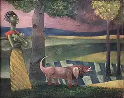 Vrouw met Leeuw, 1952