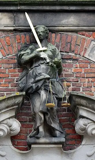 Vrouwe Justitia (Groningen)