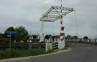Vorige brug, in gebruik tot 2008