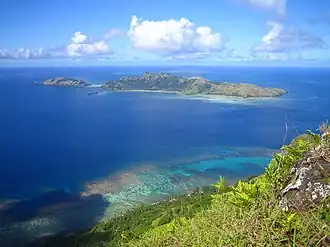 Zicht vanaf Mt. Mokoto