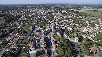 Chéméré, gezien door een drone