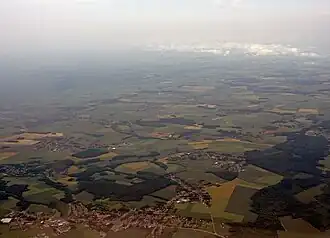 Sainte-Geneviève vanuit de lucht