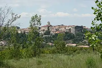 Gezicht op Théziers