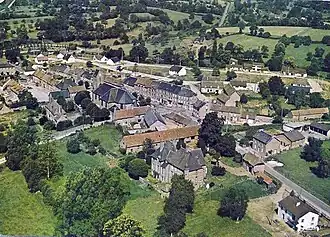 Champsecret vanuit de lucht