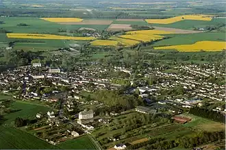 Gezicht op Écueillé