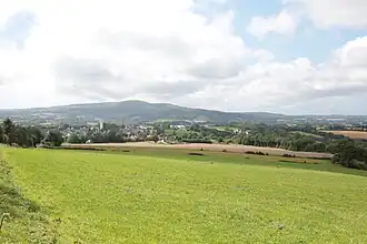 Gezicht op Dinéault