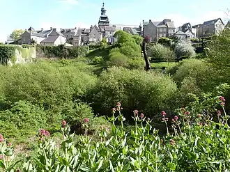 Gezicht op Moncontour