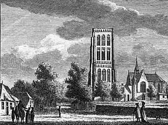 Vughtse Toren omstreeks 1790