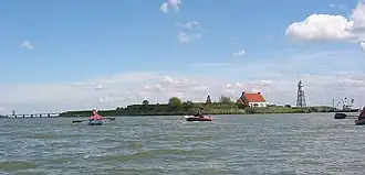 Vuurtoreneiland bij Durgerdam