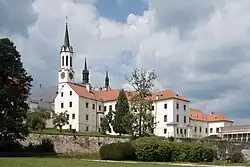 Het klooster in Vyšší Brod, het klooster