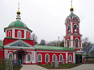 De Vozdvizjenskaja-kerk in Vjazniki.
