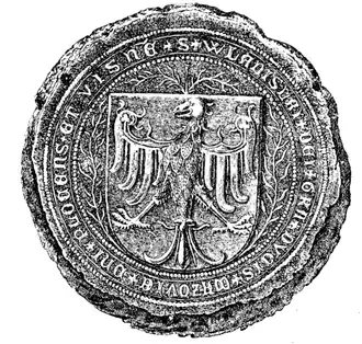 Het zegel van hertog Wladislaus I van Płock, 1435.