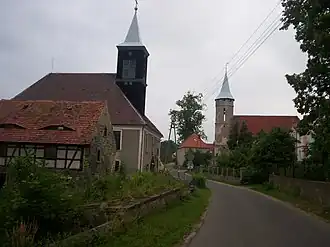 kerk van Włodzice Wielkie