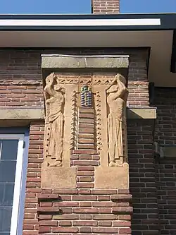 Kariatiden (1917), Huis De Lange, Alkmaar