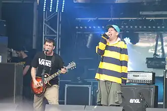 Dalbec en Bedard, live op Hellfest in 2013