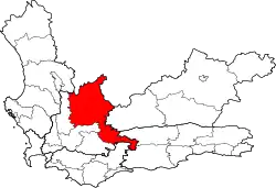 Ligging Breede River