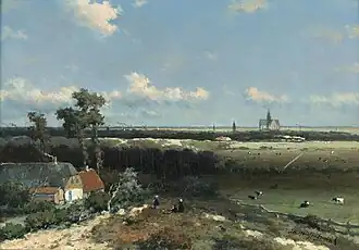 Gezicht op Haarlem, ca. 1845 - 1848, Kunstmuseum Den Haag