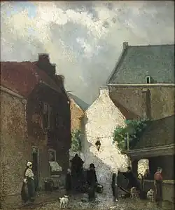 Vismarkt te Den Haag, 1873, Kunstmuseum Den Haag