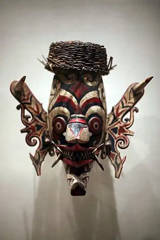 Hudoq-masker uit Borneo, laat-19e-eeuws