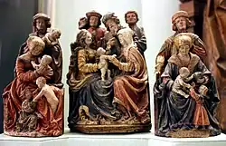 Zuid-Duitse retabelfragmenten, ca. 1515 (V&A, Londen)