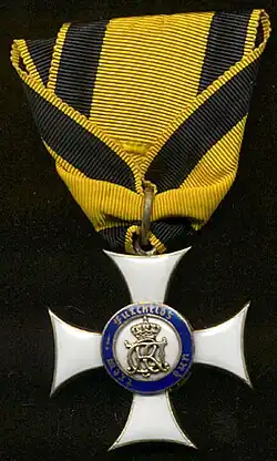 Kruis uit 1914, keerzijde