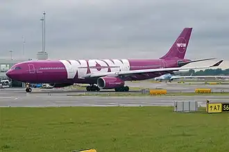 Airbus A330 van WOW air