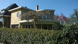 Het huis in Utrecht waar Van Ravesteyn in gewoond heeft is door hemzelf ontworpen (1931)