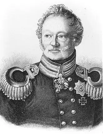 Karl von Müffling, voor 1837