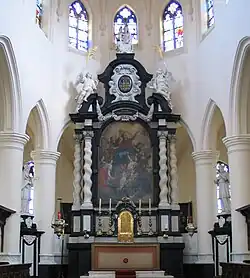 Het altaar van de Onze-Lieve-Vrouw-Hemelvaartkerk te Watervliet