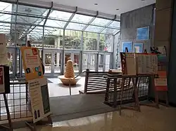 Interieur van The New School