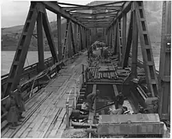 Brug in 1945
