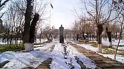 WOII-monument in het centraal park