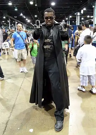 Cosplayer Blade tijdens WW Chicago 2012.
