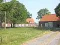 Hoeve, bestaande uit losstaande hoevegebouwen