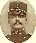 A.J.C. Waalwijk, eerste luitenant der infanterie