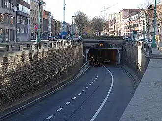 Tunnelingang op rechteroever (2007)