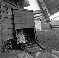 Wachtdeur van poldermolen