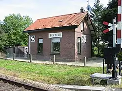 Voormalig wachtpost 25 bij Echteld