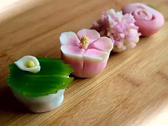 Zomerse wagashi
