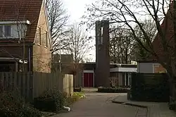 Wagenburcht vanuit Plataanweg