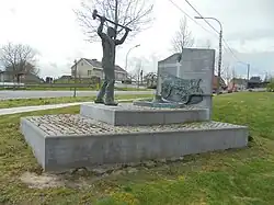 Standbeeld van de wagenmaker