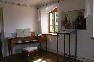 vertrek in het Lohengrinhaus