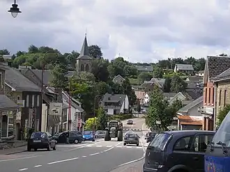 Hoofdstraat in Weismes