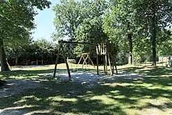 Groene speelplaats in Duitsland