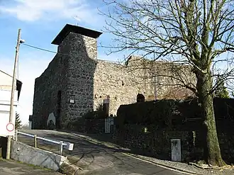 De ruïne van de Burcht Ellar